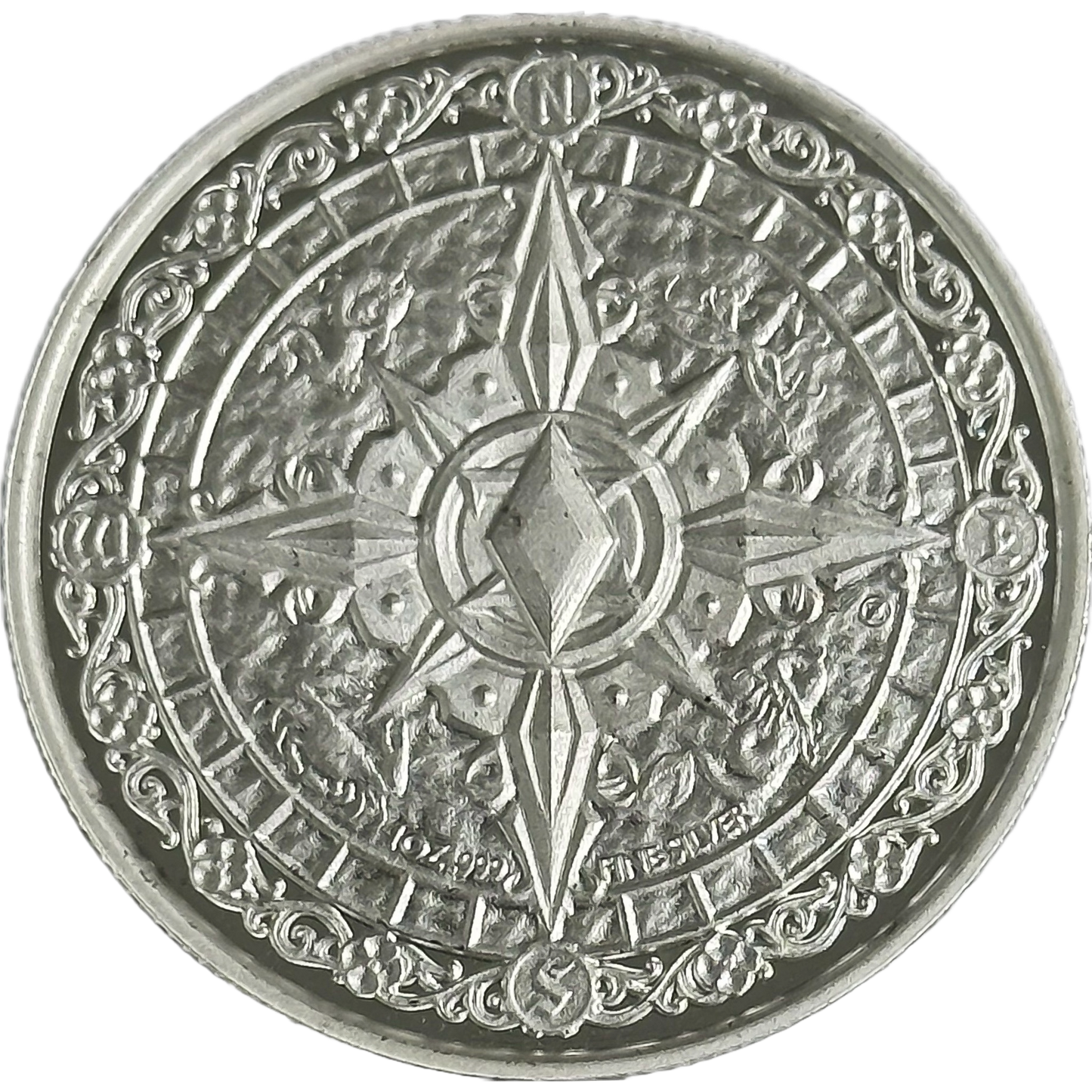 1 oz Silver KRAKEN Round (OZ Mint)