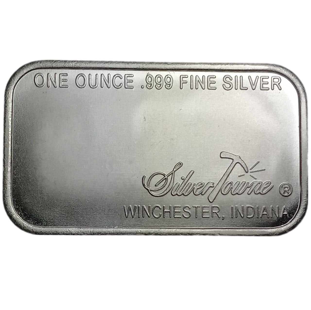 1 oz .999 Fine Silver Bar – Uncirculated, Random Brand