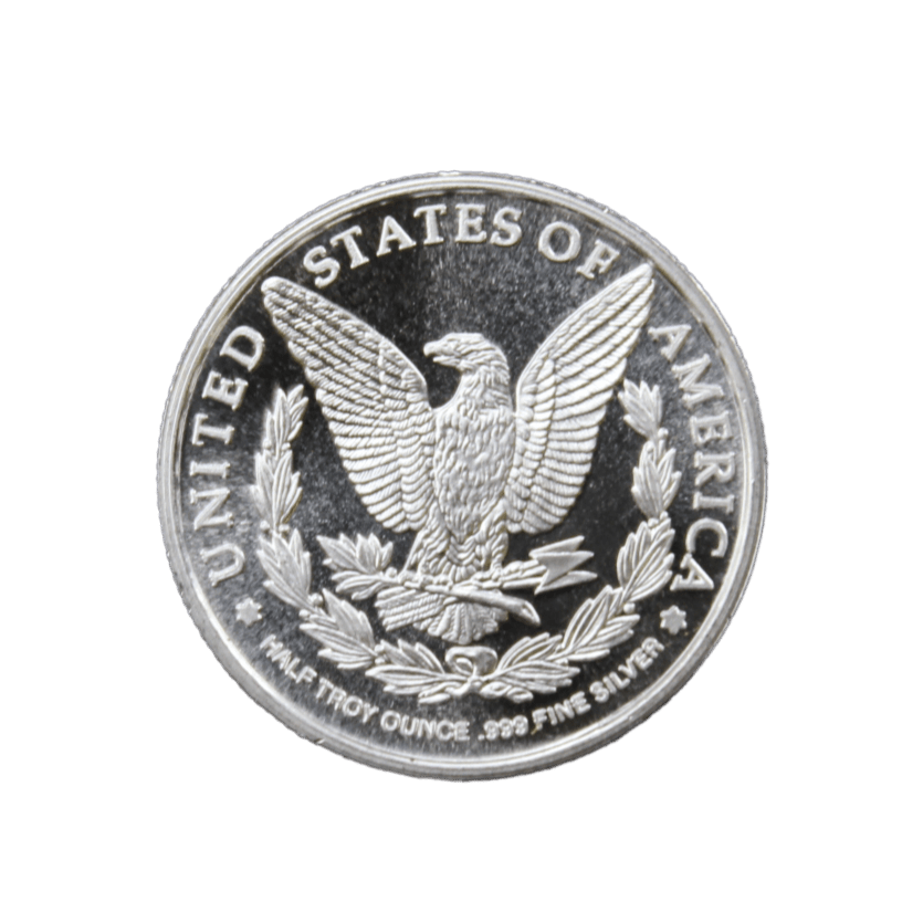 1/2 oz Silver MORGAN Round