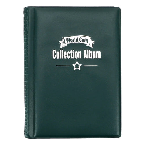 Artificial Leather Coin Album (120/60 Pockets)