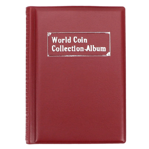 Artificial Leather Coin Album (120/60 Pockets)