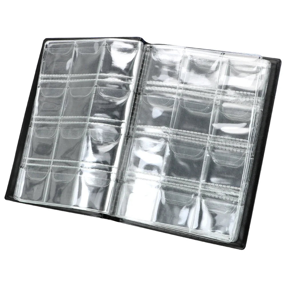 Artificial Leather Coin Album (120/60 Pockets)