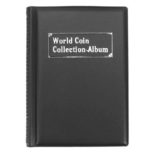 Artificial Leather Coin Album (120/60 Pockets)