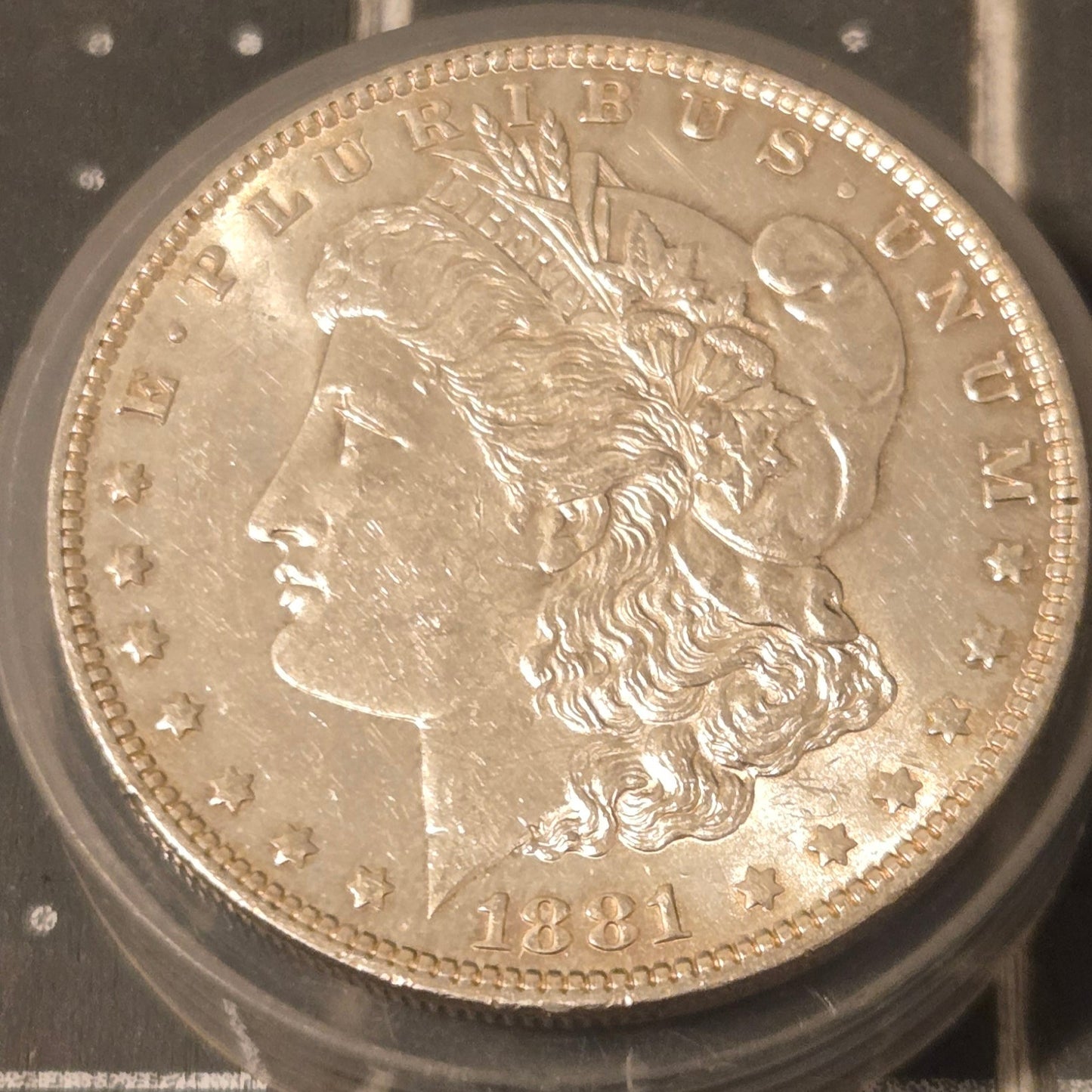 1881 Morgan Silver Dollar AU Condition – 90% Silver