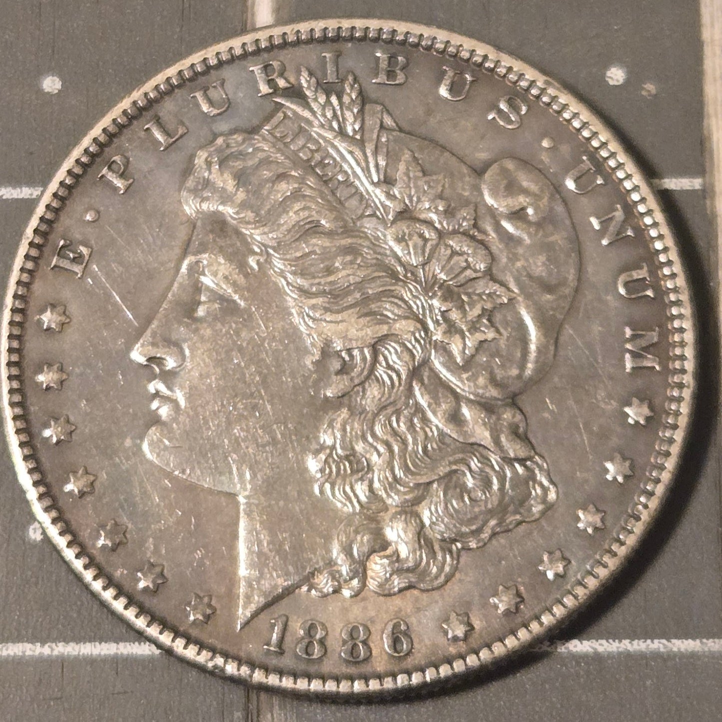 1886 Morgan Silver Dollar AU Condition – 90% Silver