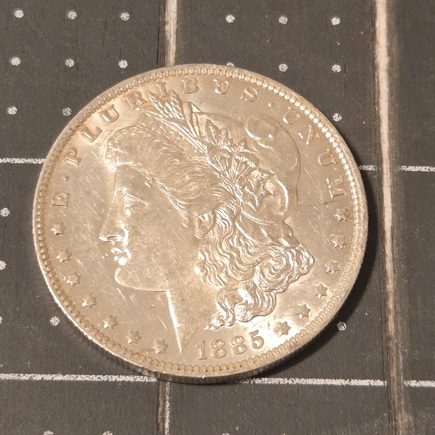 1885 O Morgan Silver Dollar AU Condition – 90% Silver
