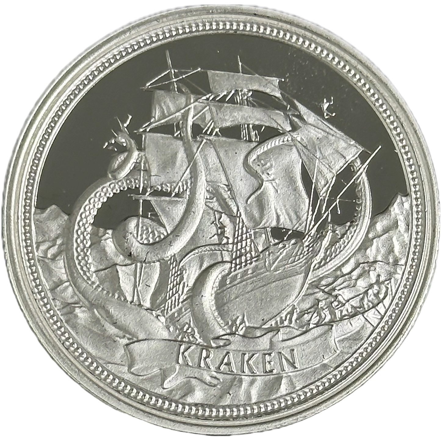 1 oz Silver KRAKEN Round (OZ Mint)