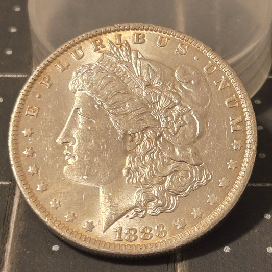 1883 Morgan Silver Dollar AU Condition – 90% Silver