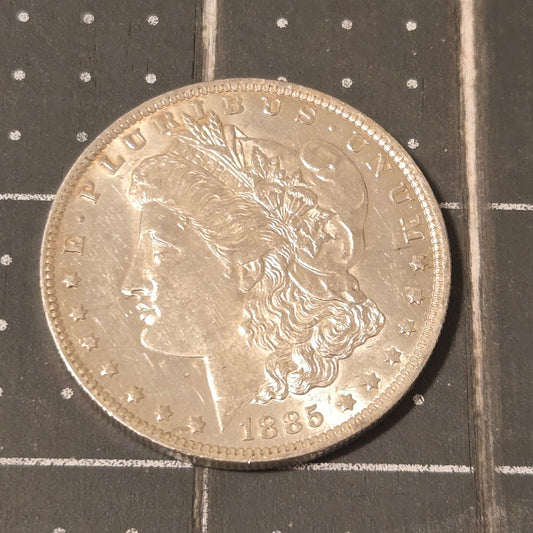 1885 O Morgan Silver Dollar AU Condition – 90% Silver